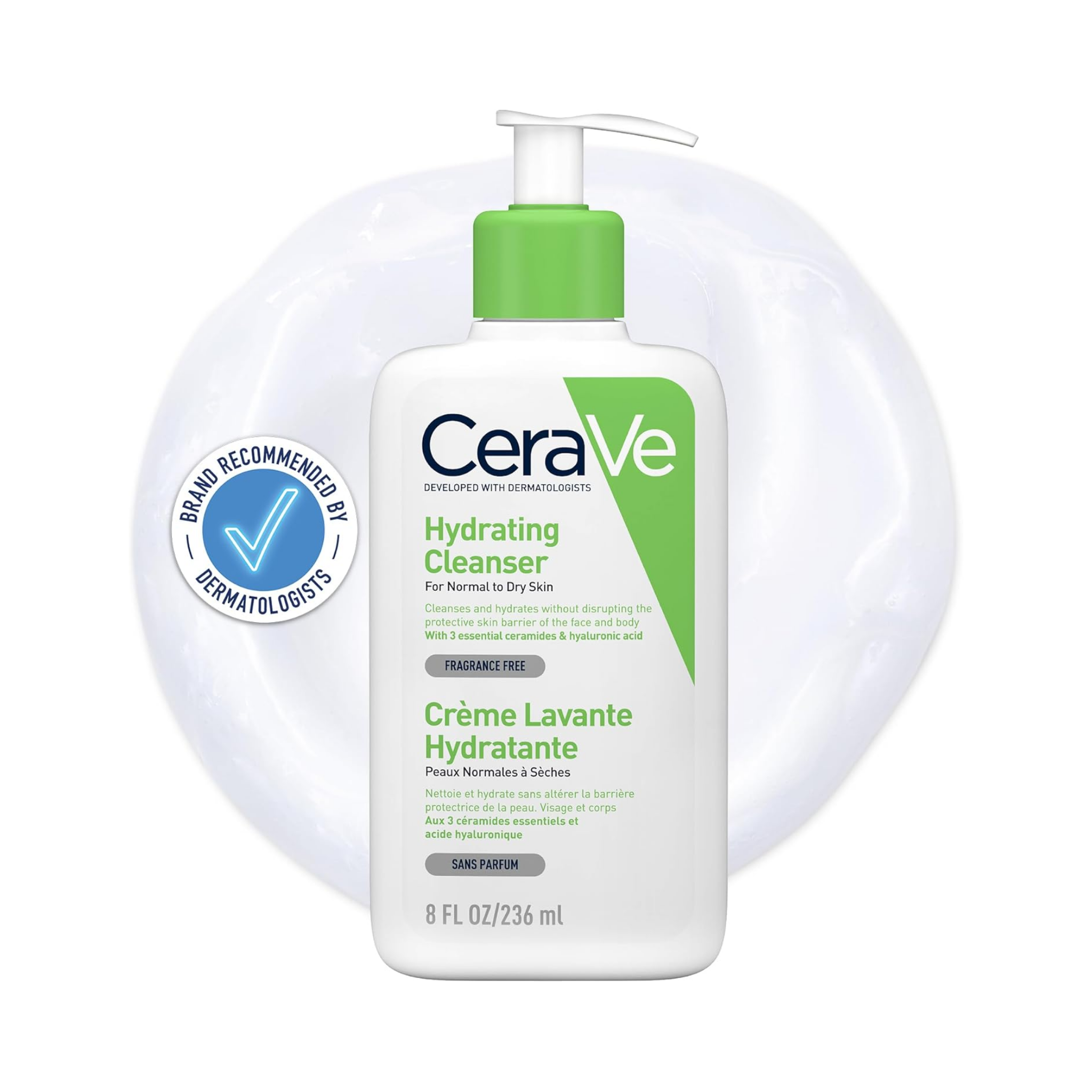 Cerave Hydrating Cleanser Dry 236ML