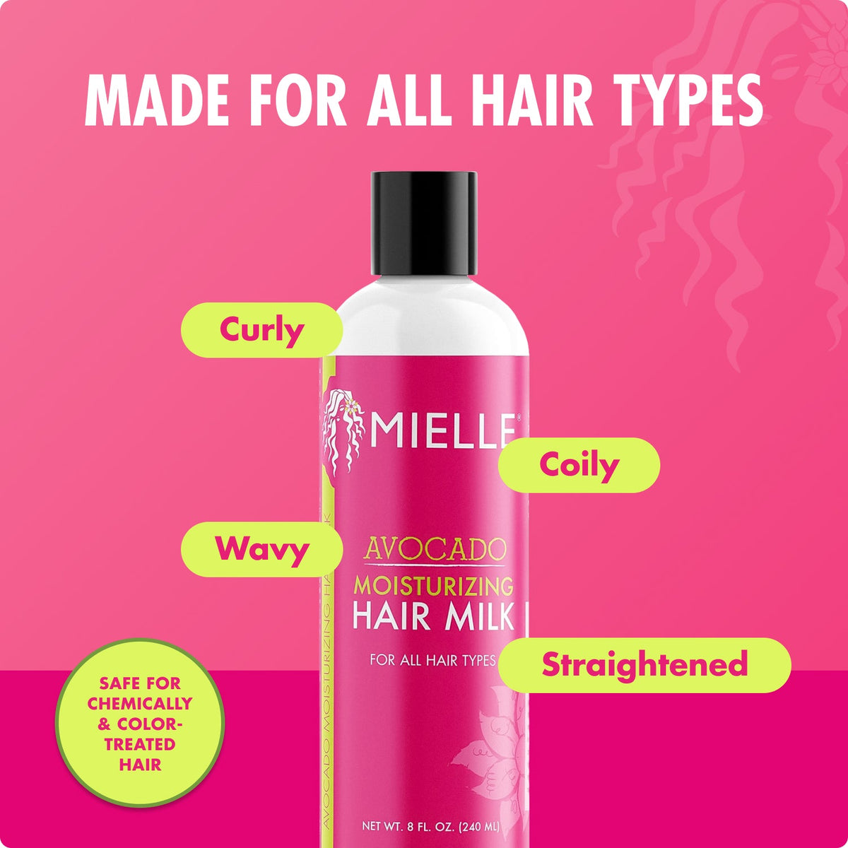 Mielle Avocado Moisturizing Hair Milk 8oz - image 4 of 6