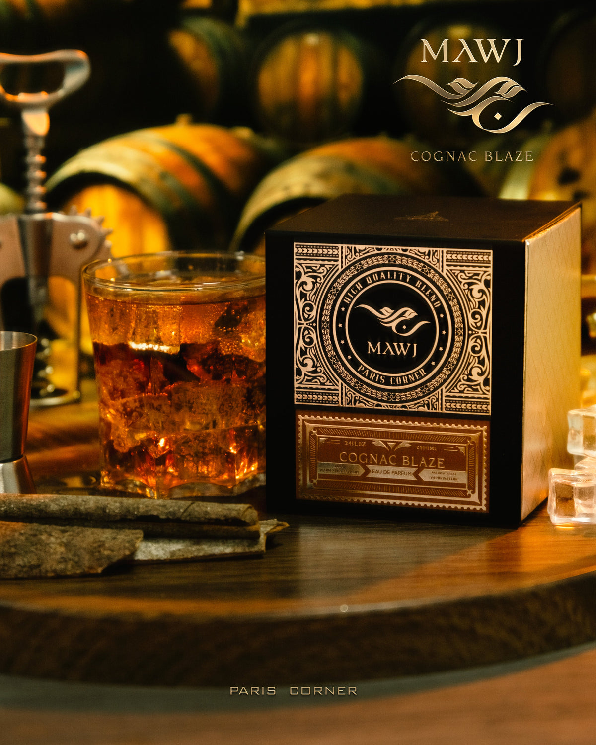 Paris Corner Mawj Cognac Blaze 100ML - image 3 of 3