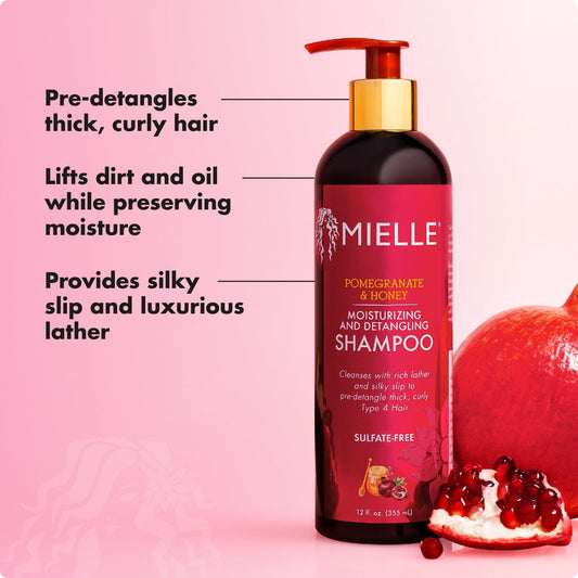 Mielle Pomegranate & Honey Detangling Shampoo 12oz - image 2 of 6