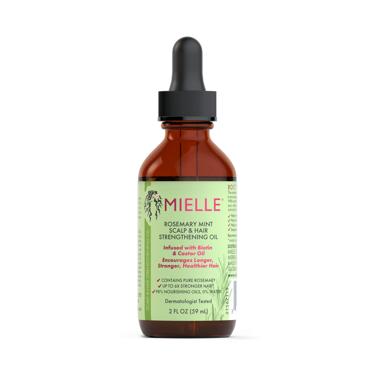 Mielle Rosemary Mint Scalp & Hair Strengthening Oil 2oz - image 1 of 14