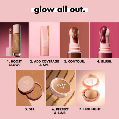e.l.f. Halo Glow Silky Powder Highlighter Blush Money - image 10 of 12