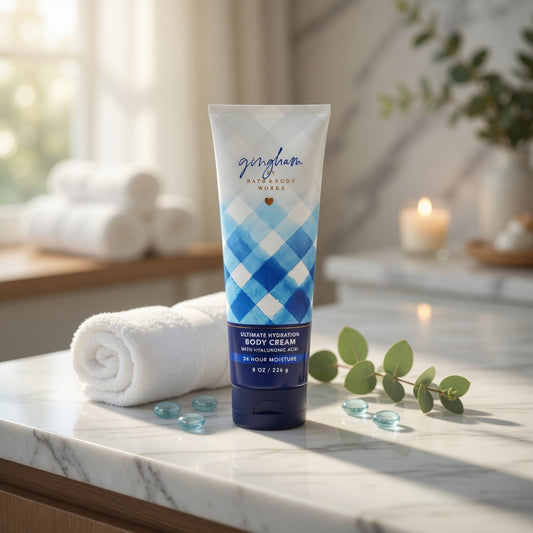 Bath & Body Works Ultimate Hydration Body Cream Gingham 226g, image 2