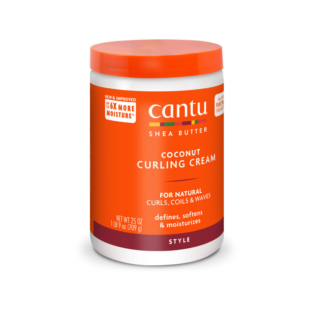 Cantu Shea Butter Coconut Curling Cream Salon Size - image 3 of 4