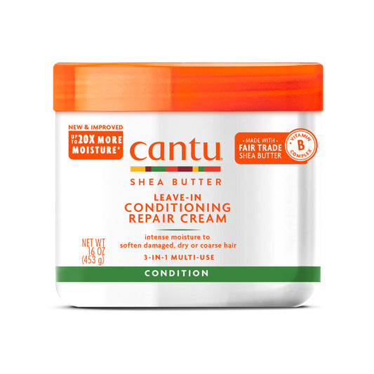 Cantu Shea Butter Leave-In Conditioning Repair Cream 16OZ - image 1 of 4