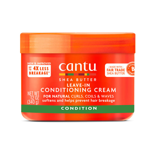 Cantu Shea Butter for Natural Hair Leave-In Conditioning Cream 12OZ - image 1 of 3